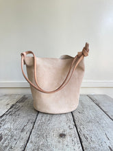 Load image into Gallery viewer, Small Wabi Sabi Leather Basket