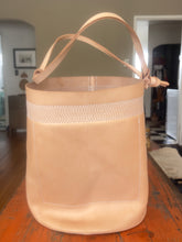 Load image into Gallery viewer, Wabi Sabi Leather Basket - NATURAL VEG TAN