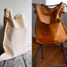 Load image into Gallery viewer, Saddlebag (veg tan leather)