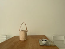 Load image into Gallery viewer, Small Wabi Sabi Leather Basket