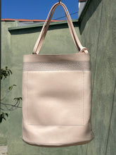 Load image into Gallery viewer, Wabi Sabi Leather Basket - NATURAL VEG TAN
