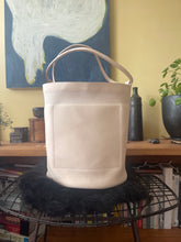 Load image into Gallery viewer, Wabi Sabi Leather Basket - NATURAL VEG TAN
