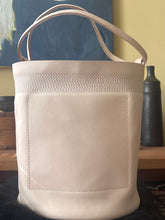 Load image into Gallery viewer, Wabi Sabi Leather Basket - NATURAL VEG TAN

